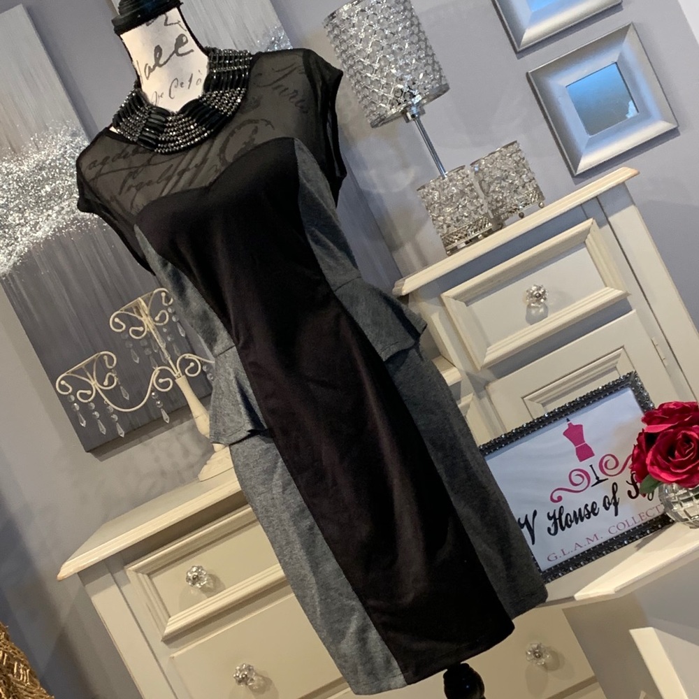 Dress with the Mesh